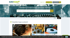 Desktop Screenshot of europages.org