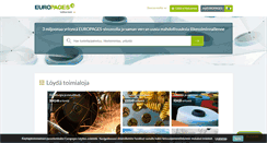 Desktop Screenshot of europages.fi