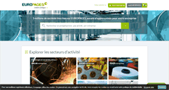 Desktop Screenshot of europages.fr