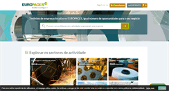 Desktop Screenshot of europages.pt